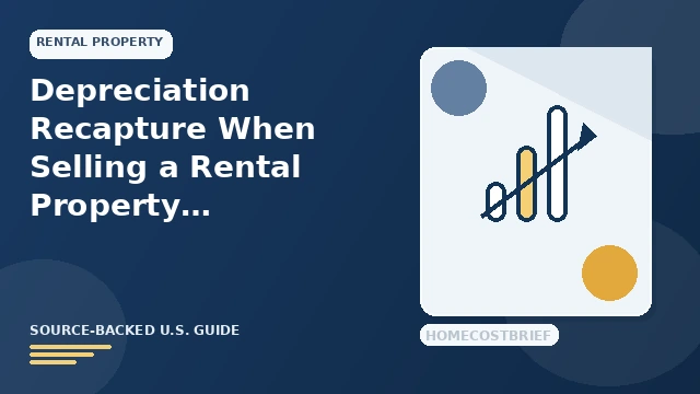 Rental Property Depreciation Recapture guide illustration