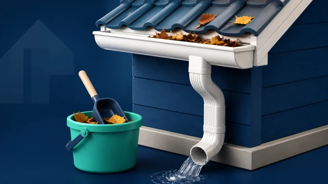 Gutter and Downspout Maintenance guide illustration