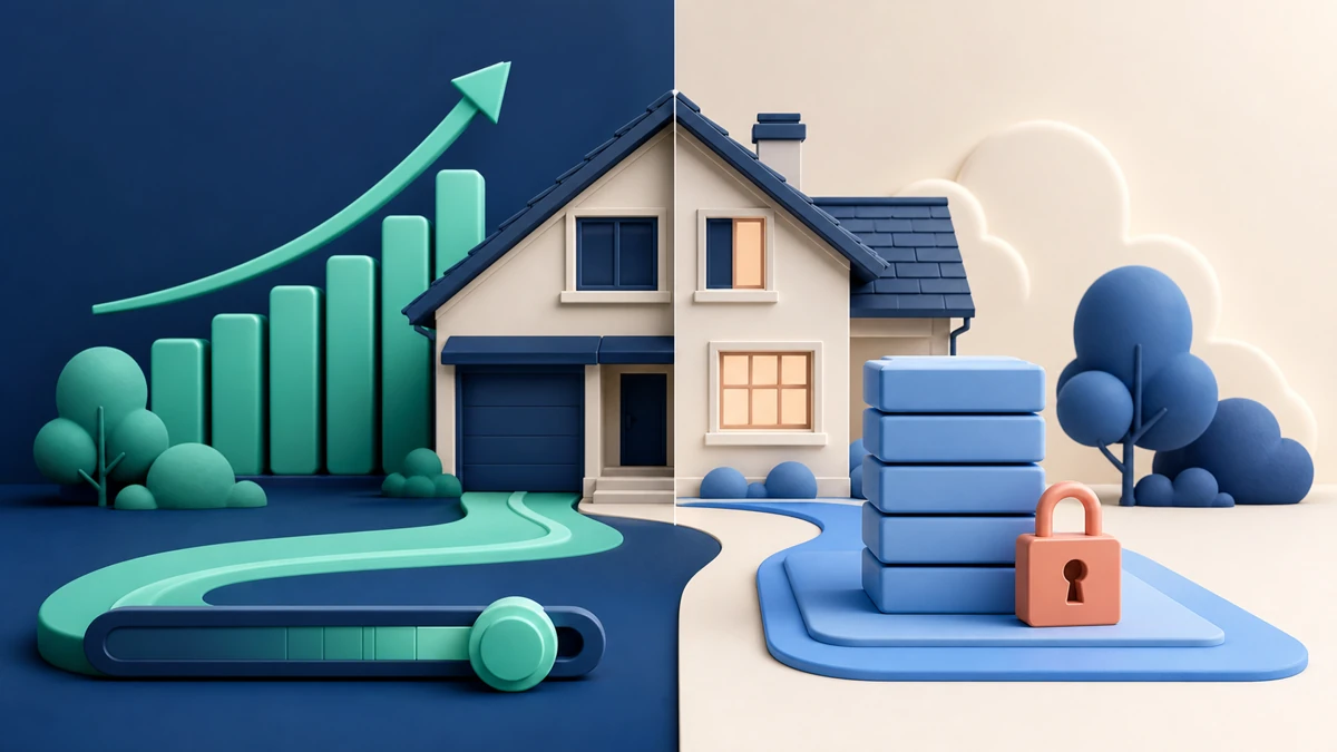 HELOC vs. Home Equity Loan: Costs, Rates and Repayment — illustrated guide