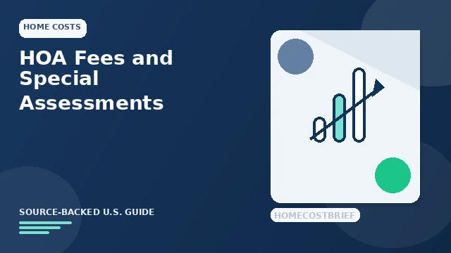 HOA Fees and Special Assessments: What Homebuyers Should Review guide illustration