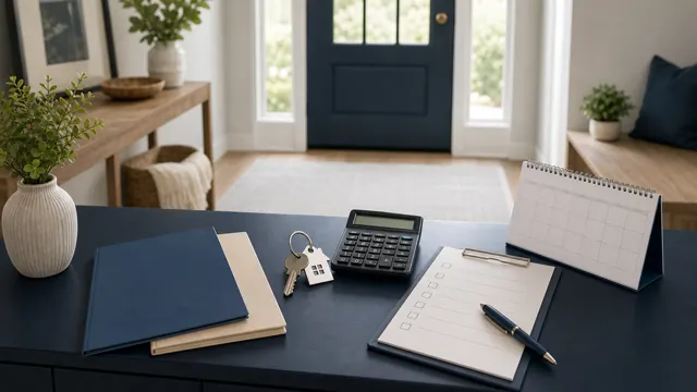 Rental keys, calendar, calculator and two folders comparing lease renewal with tenant turnover