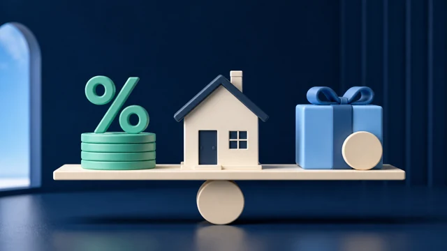Mortgage Points vs. Lender Credits: How the Tradeoff Works guide illustration