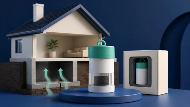 Radon Testing Guide for Homeowners guide illustration