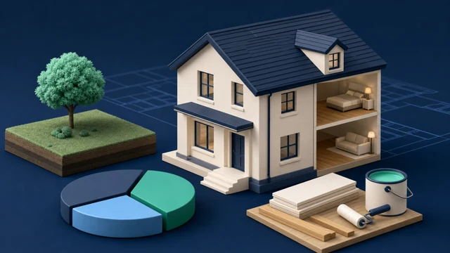Rental Property Depreciation Basics: Building, Land, Basis and Improvements guide illustration