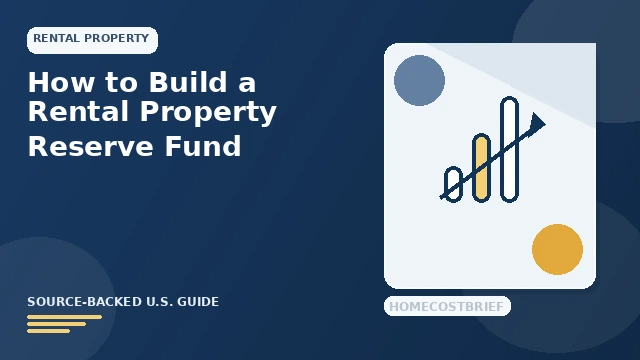 How to Build a Rental Property Reserve Fund guide illustration