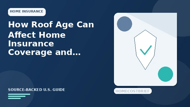 Roof Age and Home Insurance guide illustration