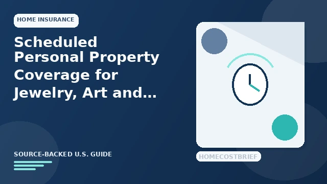 Scheduled Personal Property Coverage guide illustration