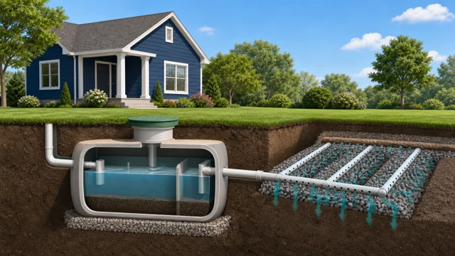 Septic System Maintenance guide illustration