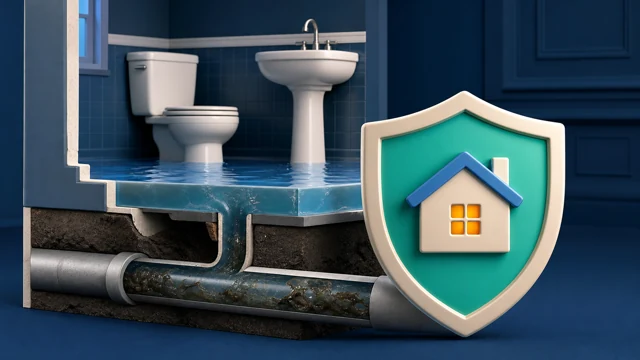 Sewer Backup Coverage guide illustration